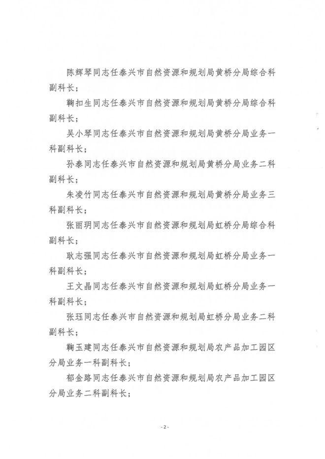 靖江市自然资源和规划局人事任命，助力地方自然资源事业再上新台阶